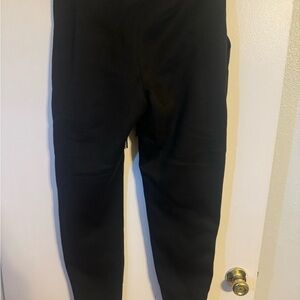 Black Sweatpants and Joggers with Stretchy Material